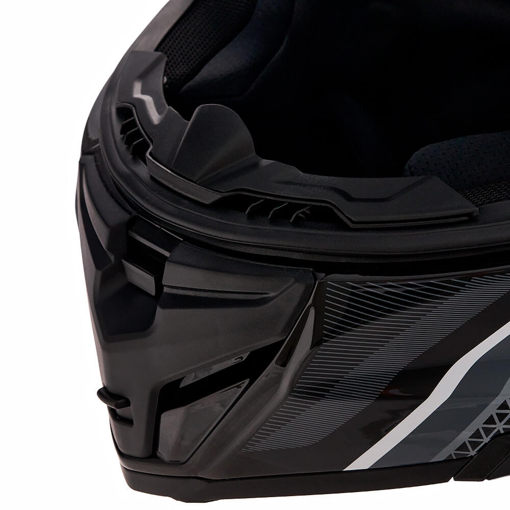 Мотошлем DF-T Grey