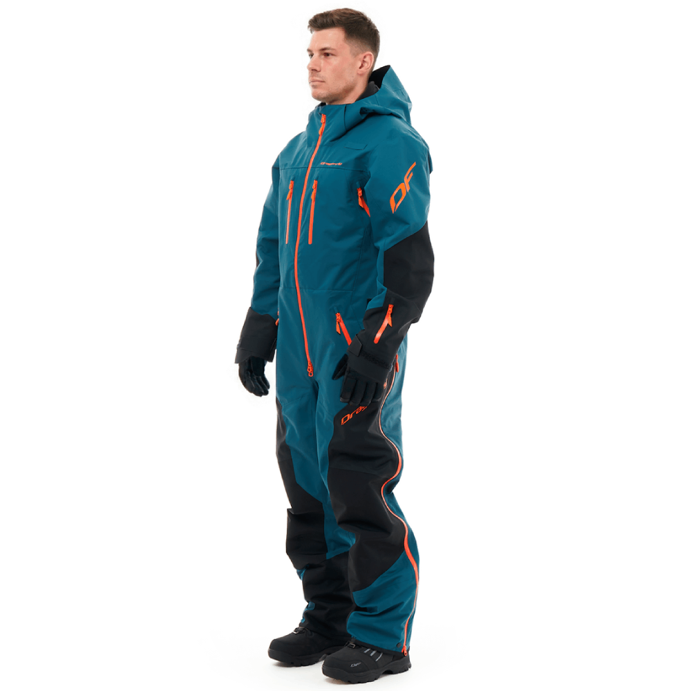Комбинезон SUPERLIGHT 3L Man Dark Ocean - Orange 2024