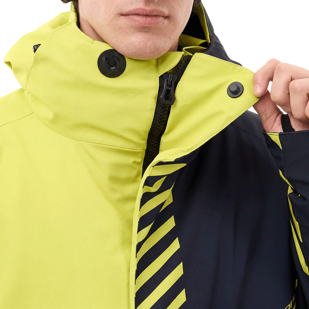 Плащ зимний RACE COAT Man Lime - Black