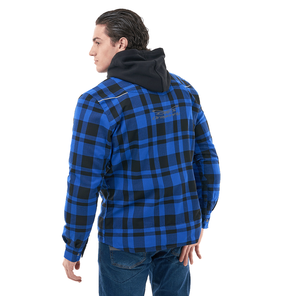 Моторубашка STREETFIGHTER Blue с защитой