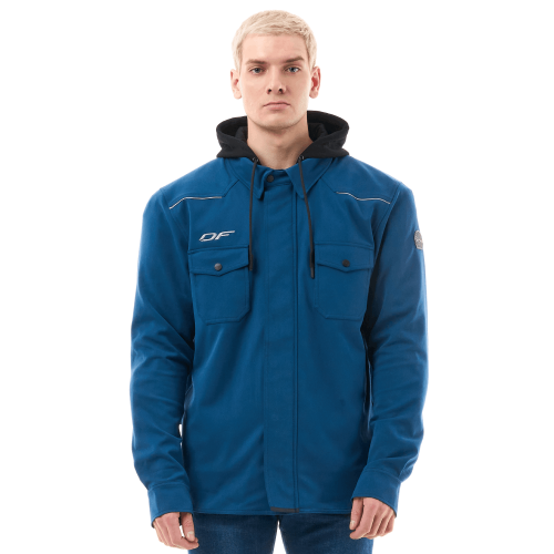 Моторубашка STREETFIGHTER Man Dark Blue с защитой