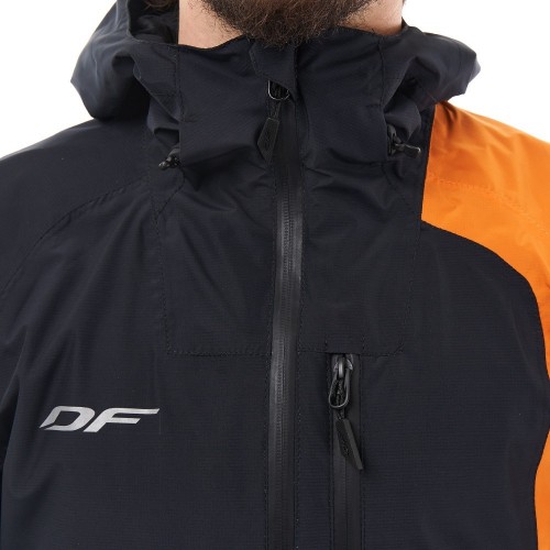 Куртка DF TEAM 2.0 Black - Orange 2023 фото 6