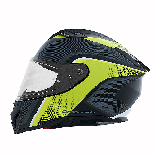 Мотошлем DF-T Lime - Green 