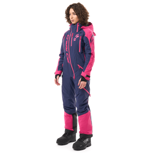 Комбинезон утепленный EXTREME Woman Dark Blue - Pink Cat фото 3