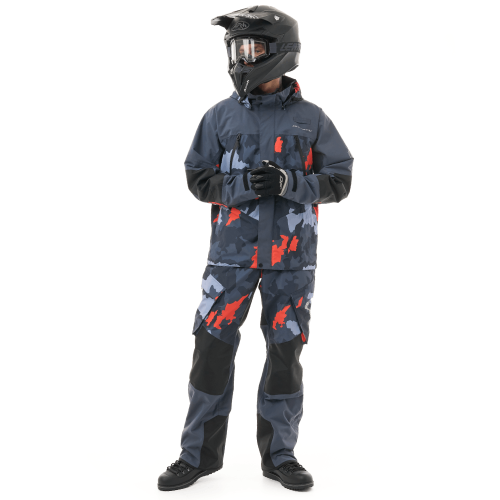 Мембранные брюки QUAD 2.0 Man Grey - Orange Camo фото 17