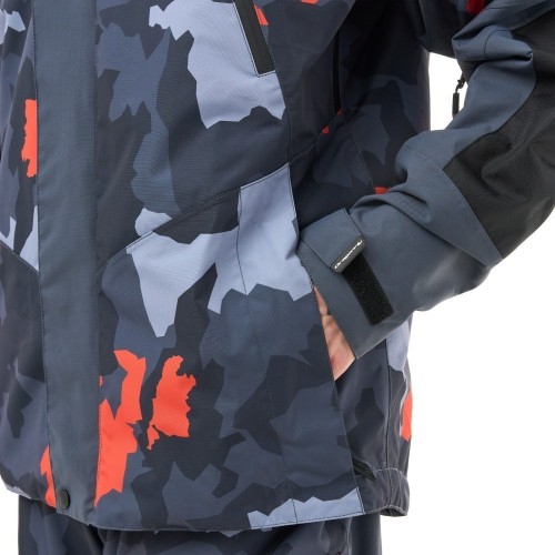 Мембранная куртка QUAD 2.0 Man Grey - Orange Camo фото 18