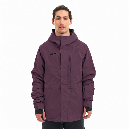 Куртка сноубордическая FLEX Man Plum 