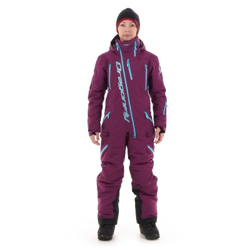 Комбинезон Extreme Woman Purple Sky 2023. Утепленный.  