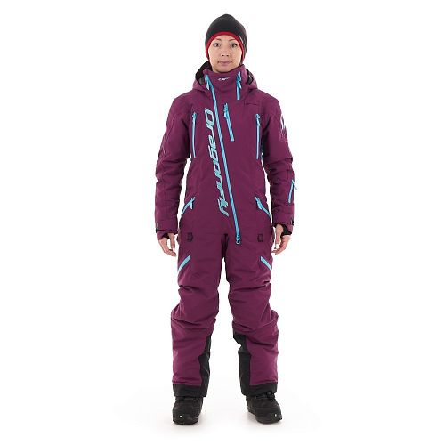 Комбинезон Extreme Woman Purple Sky 2023. Утепленный.                      