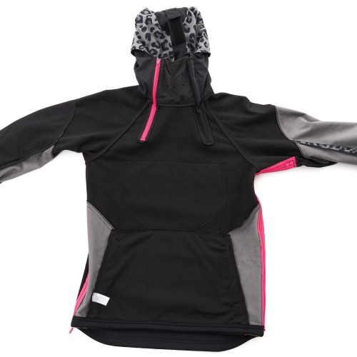 Куртка-анорак сноубордическая DF UKTUS Woman Cat Black - Grey фото 18