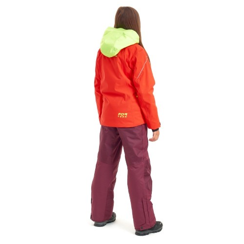 Куртка утепленная Gravity TEENAGER  Red - Yellow 2023 фото 3