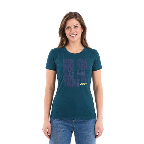 Футболка с принтом. Summer. U - collection. Dark - Green. W 