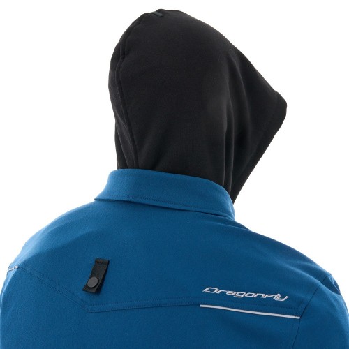 Моторубашка STREETFIGHTER Man Dark Blue с защитой фото 5