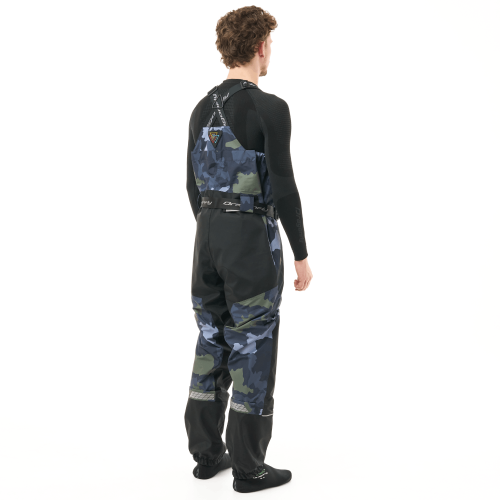Вейдерсы мембранные QUAD PRO Man Green Camo фото 3