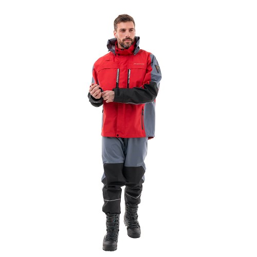 Мембранная куртка QUAD PRO Red - Grey фото 18