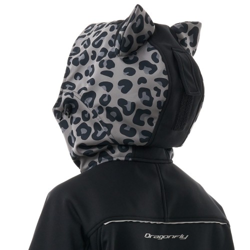 Куртка-анорак сноубордическая DF UKTUS Woman Cat Black - Grey фото 6