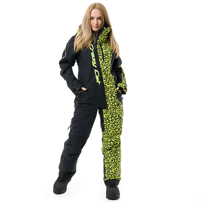 Комбинезон EXTREME Woman Crazy Cat Yellow - Black 
