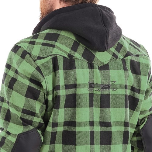 Моторубашка STREETFIGHTER Green с защитой 2023 фото 5