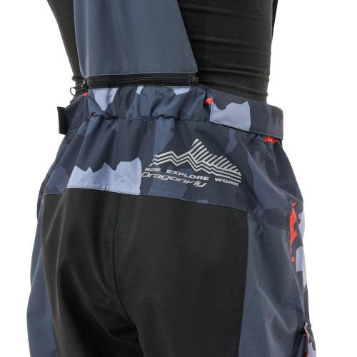 Мембранные брюки QUAD 2.0 Man Grey - Orange Camo фото 11