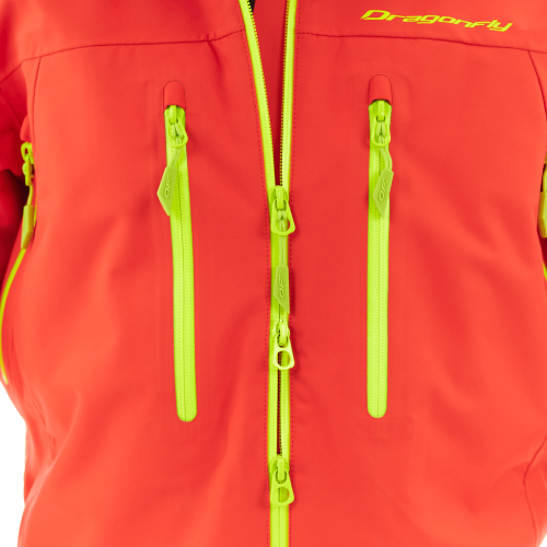 Комбинезон SUPERLIGHT 3L Man Red - Yellow 2024 фото 9