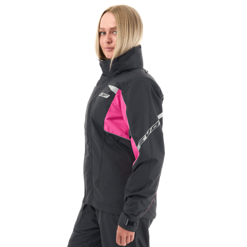 Куртка - дождевик EVO Woman Black - Pink (мембрана) фото 2