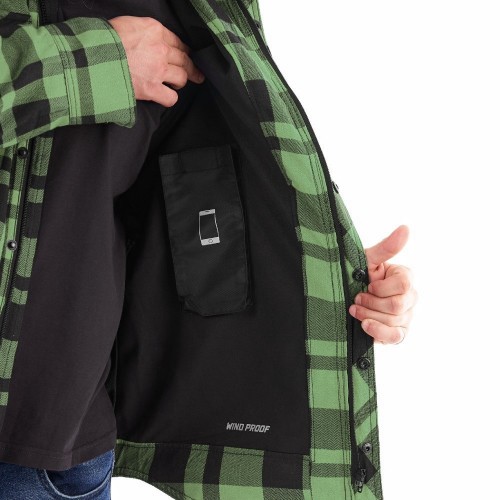 Моторубашка STREETFIGHTER Green с защитой 2023 фото 9