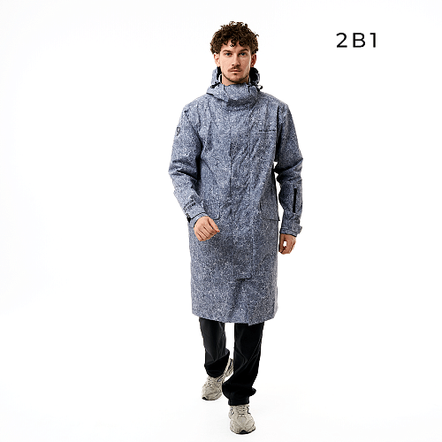 Плащ дождевой CITIZEN Man Light Grey 
