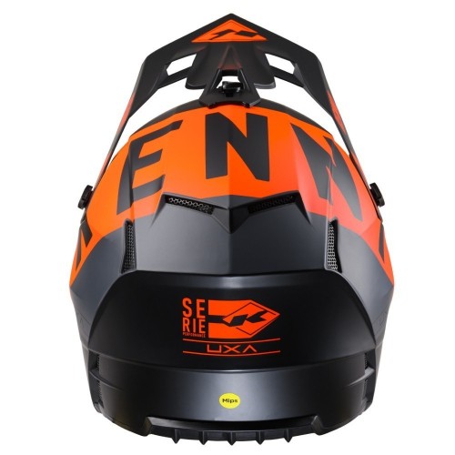 Шлем Kenny Performance Black Neon Orange фото 3