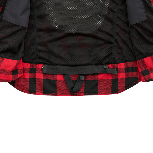 Моторубашка STREETFIGHTER Man Red с защитой фото 19