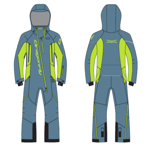 Комбинезон EXTREME Woman Blue - Lime