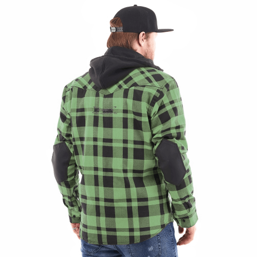 Моторубашка STREETFIGHTER Green с защитой 2023 фото 2