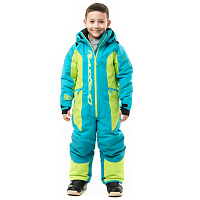 Комбинезон утепленный GRAVITY Junior Dark Green - Lime 