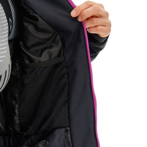 Куртка горнолыжная утепленная Gravity Premium Woman Black-Pink 2023 фото 11