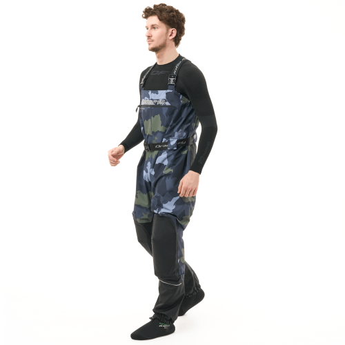 Вейдерсы мембранные QUAD PRO Man Green Camo фото 2