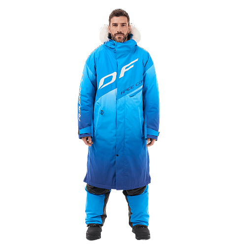 Плащ зимний RACE COAT WINTER SUNSET Man Blue 