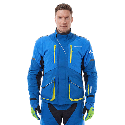 Куртка Эндуро Freeride DF Blue-Yellow 