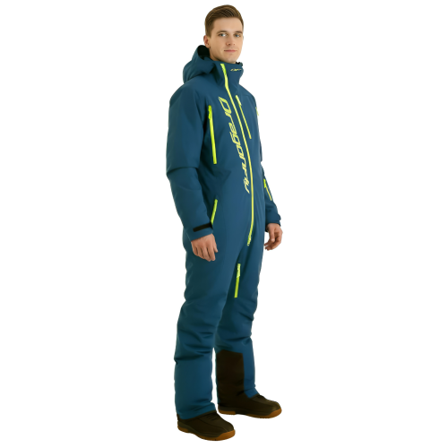 Комбинезон GRAVITY PREMIUM Man Dark Ocean - Light Green (Kamchatka) 2024 фото 4