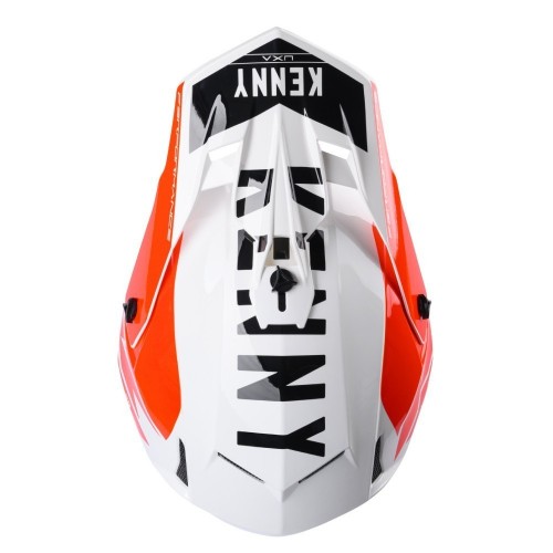 Шлем Kenny Performance White Red фото 3