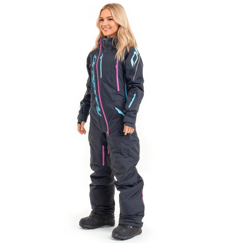 Комбинезон Gravity Premium Woman. Black - Pink 2023 фото 2