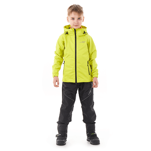 Детский комплект дождевой (куртка, брюки) EVO Kids YELLOW (мембрана)                    