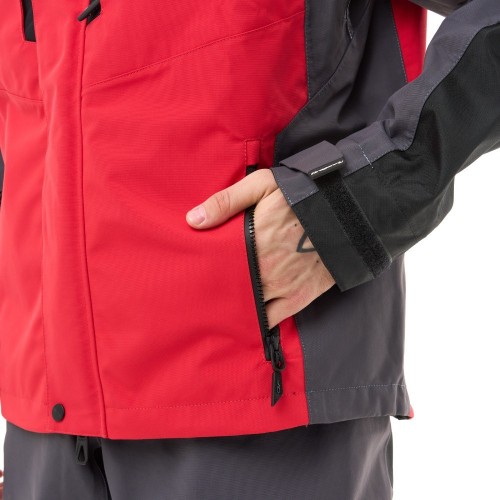 Мембранная куртка QUAD PRO Man Red - Black - Grey фото 19