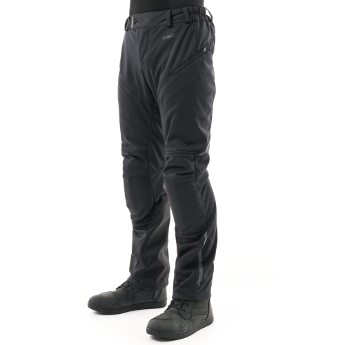 Мотобрюки DF URBAN Man Black с защитой фото 2