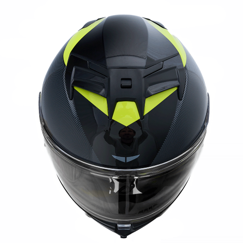 Мотошлем DF-T Lime - Green фото 5