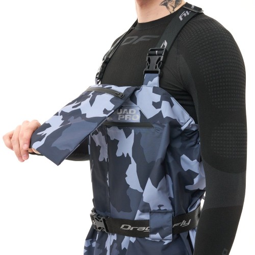 Вейдерсы мембранные QUAD PRO Man Dark Camo фото 5