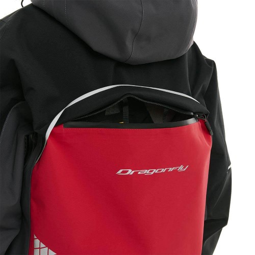 Мембранная куртка QUAD PRO Woman Red - Black - Grey фото 10