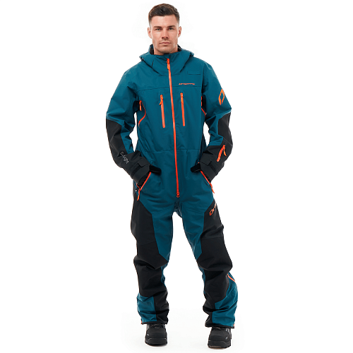 Комбинезон SUPERLIGHT 3L Man Dark Ocean - Orange 2024 