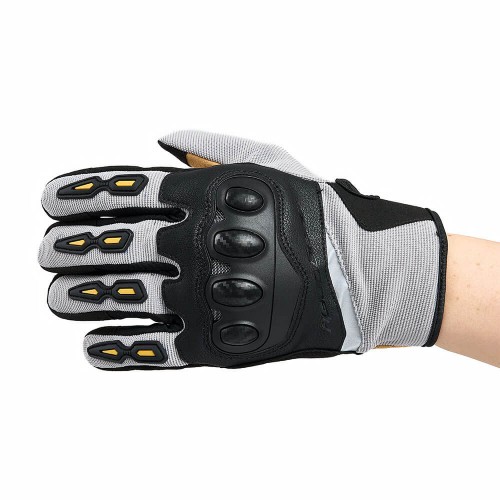 Перчатки DF VECTOR Black - Yellow фото 3