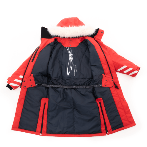 Плащ зимний RACE COAT Woman Red фото 19