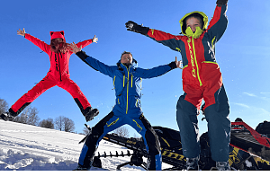 Экстрим-центр Метелица: Андрей, Ольга и Мирон