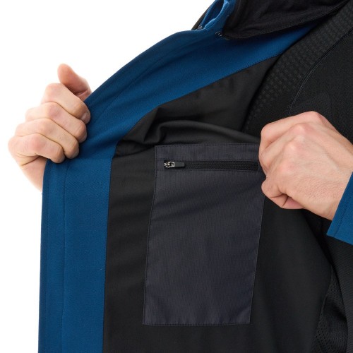 Моторубашка STREETFIGHTER Man Dark Blue с защитой фото 12